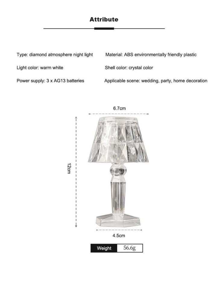 ⁦Cristal Lamp⁩ - الصورة ⁦3⁩