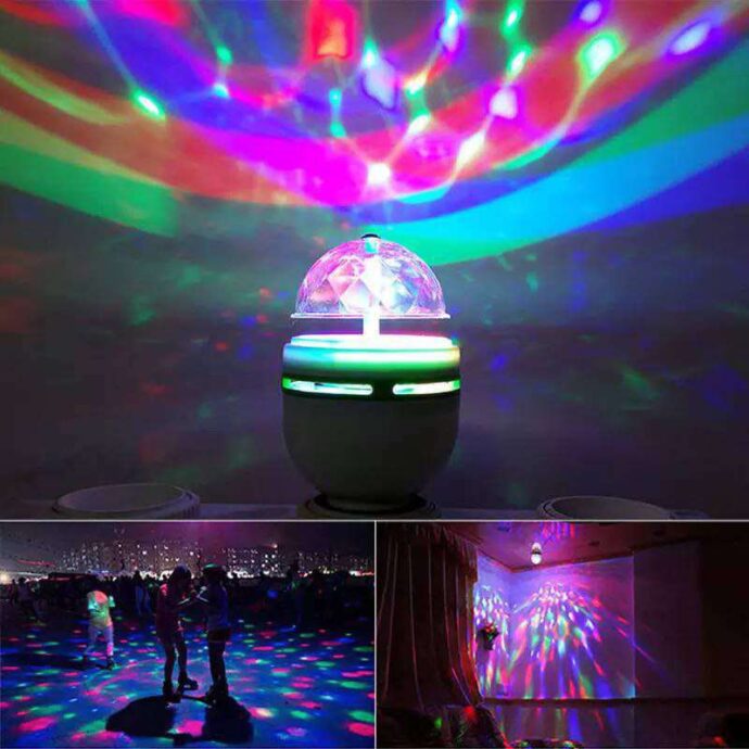 ⁦Led Full Color Rotating Lamp⁩ - الصورة ⁦2⁩