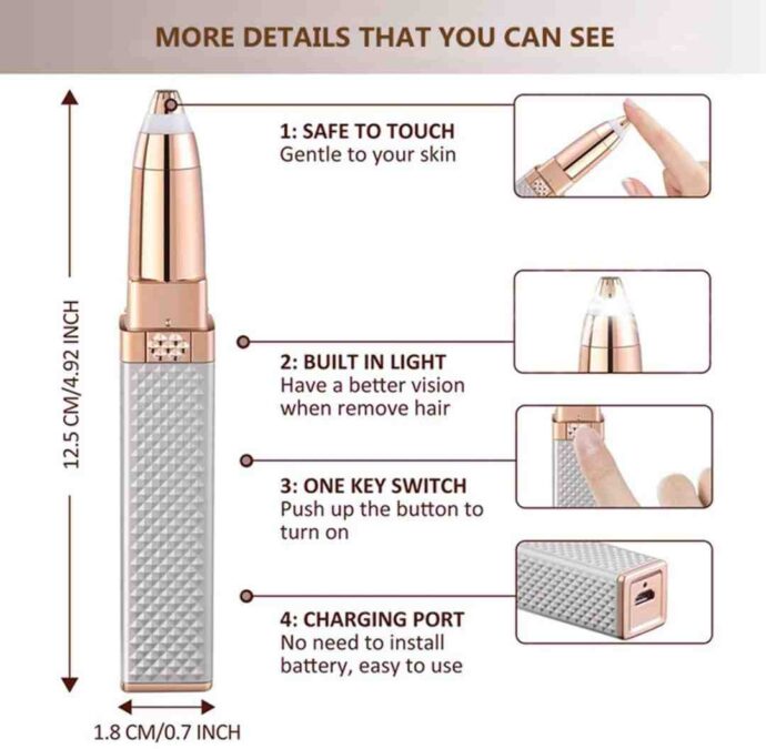 ⁦Eyebrow Trimmer 4IN1⁩ - الصورة ⁦3⁩